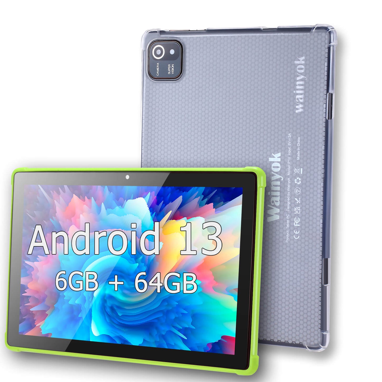 Wainyok P10S 10.1 Inch Android Tablet