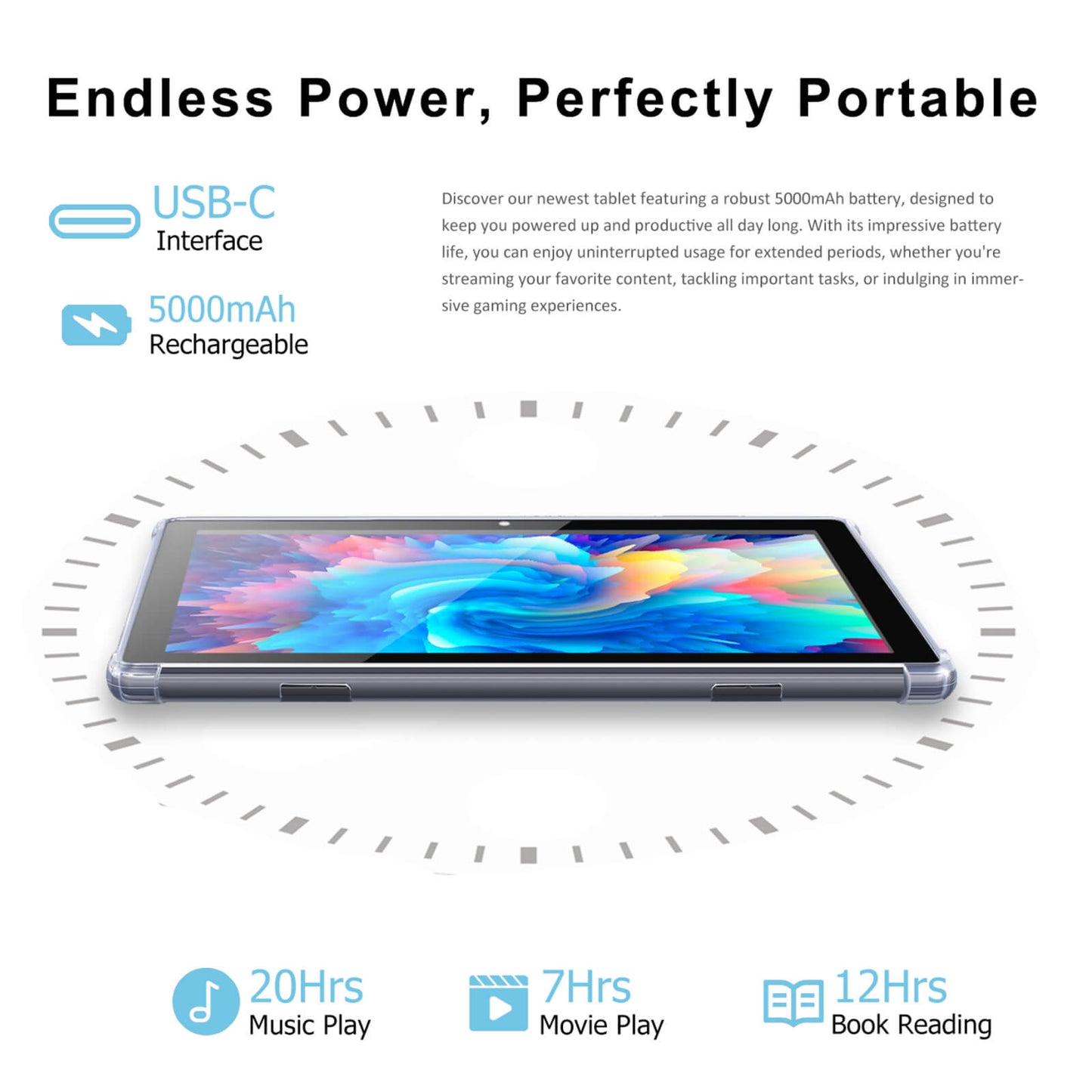 Wainyok P10S 10.1 Inch Android Tablet