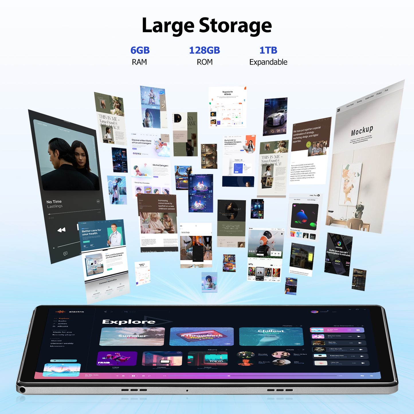 Wainyok P10X 10.1 Inch Android Tablet