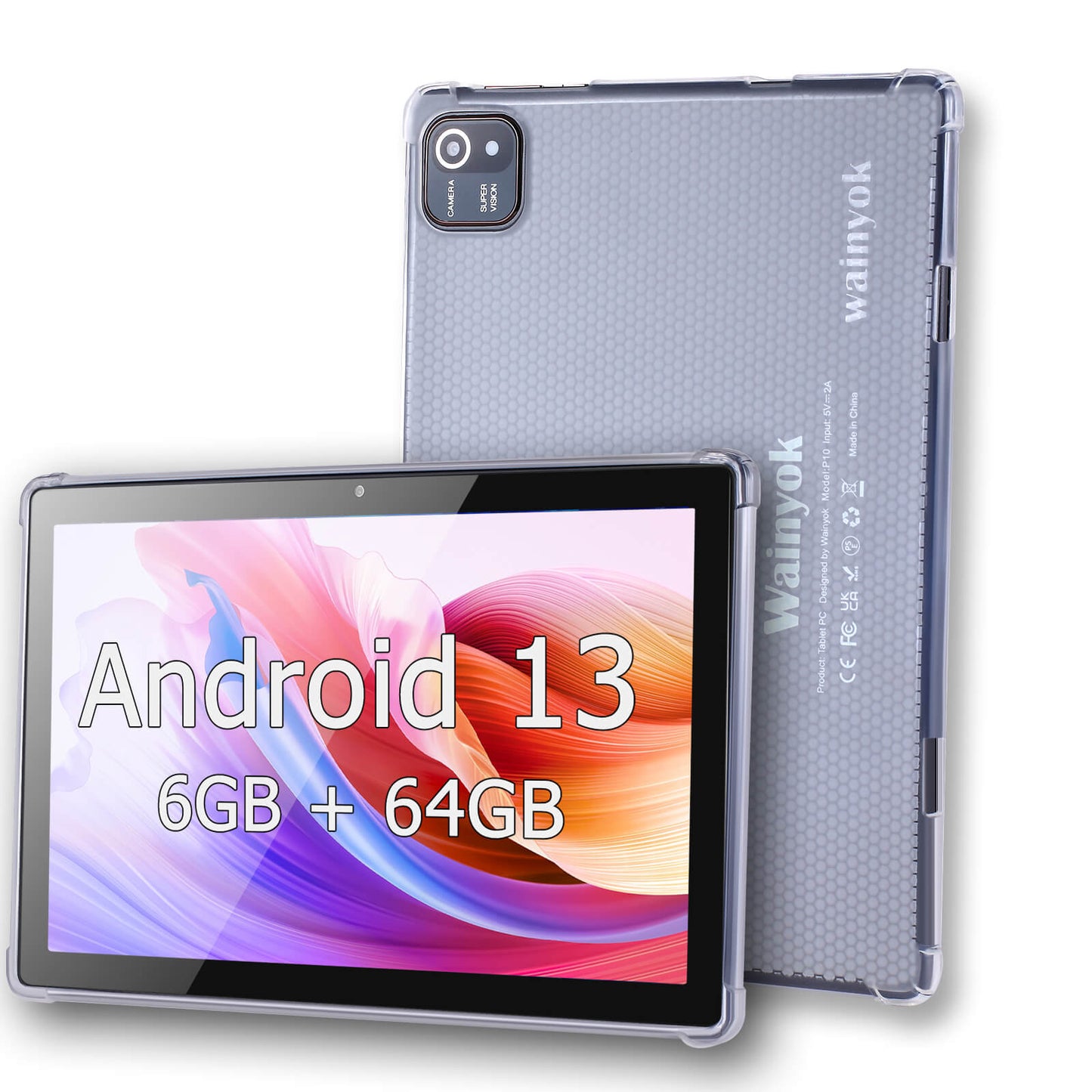 Wainyok P10S 10.1 Inch Android Tablet